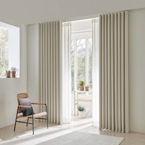 네이처 암막커튼 안방 작은방 아기방 형상기억 맞춤제작 레일포함 세트