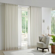 샤넬에디션 거실커튼 형상기억 주문제작 맞춤커텐 레일포함 세트